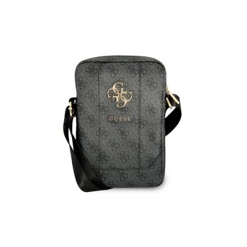 Guess 4G Big Metal Logo planšetdatora soma 8", pelēka