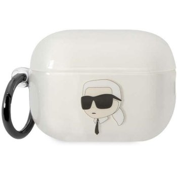 Karl Lagerfeld Прозрачный чехол для AirPods Pro 2 KLAP2HNIKTCT Ikonik