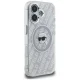 Чехол Karl Lagerfeld IML Karl Head Logo MagSafe для iPhone 16, серый