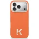 Karl Lagerfeld Karl Head Logo MagSafe Magsafe maciņš iPhone 17 Pro Max – oranžs | Phone Case Cover