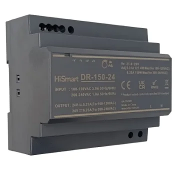Barošanas bloks 24V 6.25A 150W DIN sliedei