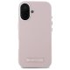 Karl Lagerfeld iPhone 16 Case FW Metal Plate MagSafe, Pink