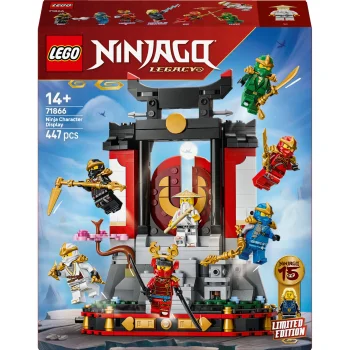Конструктор LEGO NINJAGO 71866 Ninja Character Display 15th Anniv.