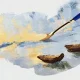 Maaleo gruntēti gleznošanas audekli uz kartona, 30x40 cm, 8 gab.