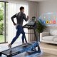 Electric Home Treadmill JK1205, Foldable, 135kg, 16 km/h, Black