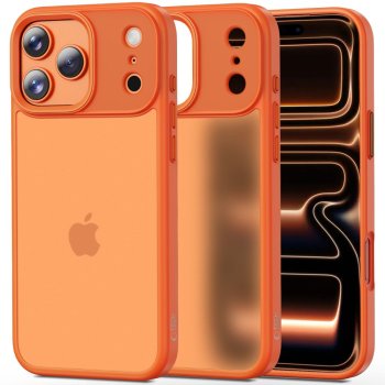 Tech-Protect MagMat vāciņš iPhone 17 Pro – oranžs un matēts | Phone Case Cover