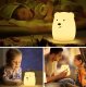 Kid\'s Silicone LED RGB Light Night Lamp, Bear