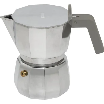 Гейзерная кофеварка Alessi Moka DC06/3, 3 чашки, серебристая