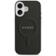 Чехол Guess Classic Logo MagSafe для iPhone 17 - черный