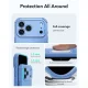 Чехол ESR Cyber Tough MagSafe для iPhone 18 Pro Max / 17 Pro Max, светло-голубой
