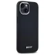 DKNY iPhone 15 Case Plain Silver MagSafe Logo, Black