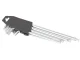 Sešstūra un Torx atslēgu komplekts 1.5-10 mm, T10-T50, 9 gab.