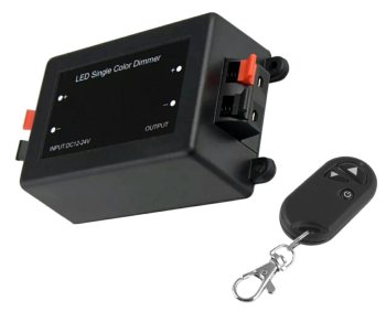 Радиоуправляемый LED контроллер 12В с пультом дистанционного...