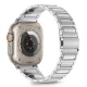 Стальной ремешок Tech-Protect для Apple Watch 44 / 45 / 46 / 49 мм, серебристый
