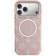 Guess IML Peony Dot MagSafe чехол для iPhone 17 Pro Max – розовый