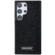 Samsung Galaxy S24 Ultra (SM-S928) Karl Lagerfeld Rhinestone Metal Logo Case Cover, Black | Telefona Maciņš Vāks...