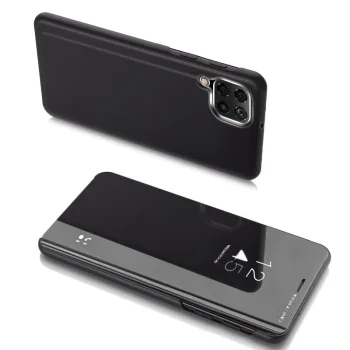 Чехол-книжка Clear View для Samsung Galaxy A22 4G, черный