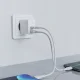 Сетевое зарядное устройство Acefast A5 USB Type-C / USB, 32W, PPS, PD, QC 3.0, белое
