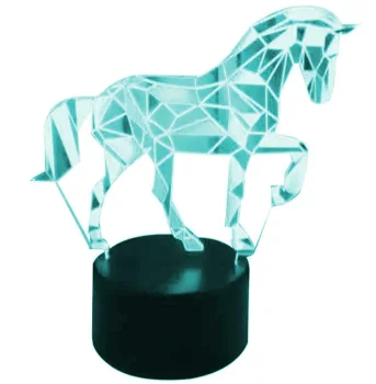 Светодиодная 3D Ночная Настольная Лампа Ночник "Единорог" | Unicorn...