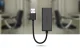 Сетевая карта Ugreen USB 2.0 – RJ45 100 Мбит/с, черная