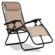 Sofotel Chillwell Folding Garden Lounger with Cushion, Beige