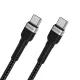 Кабель Wozinsky WNBCC2 USB-C на USB-C, 65W PD, 2 м, Черный