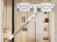 Telescopic 2-in-1 Window Cleaner with Rotating Microfiber Head and Squeegee