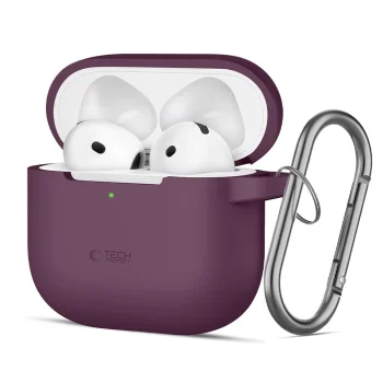 Tech-Protect Silicone Hook ümbris Apple AirPods 4 / 5 jaoks, bordoo