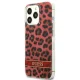 Чехол Guess Leopard для iPhone 13 / 13 Pro красный