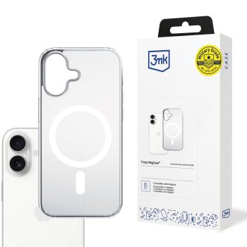3Mk Protection iPhone 17 vāciņš Frosty MagCase, balts