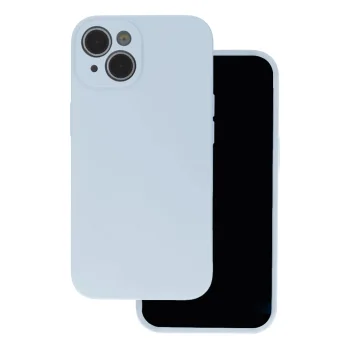 Apple iPhone 13 6.1'' Matt Silicone Color Case Cover, Baby Blue | Silikona Vāciņš Maciņš Apvalks Bampers