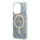 Apple iPhone 14 Pro 6.1\" Guess 4G Print MagSafe Case Cover (GUBPP14LH4EACSB) + Charger, Blue | Telefona Maciņš Vāks...