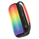 Беспроводная колонка Dudao Y21 с RGB-подсветкой Bluetooth 5.3, черная