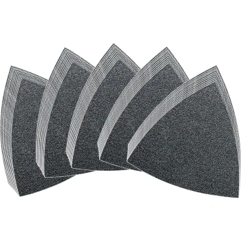 Fein trīsstūrveida slīpēšanas lokšņu komplekts, 80 mm, 50 gab. (K60–K240)