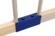 Bērnu Drošības Aizsargsētas Manēžas Savienotāju Komplekts (16 detaļas) | Set of Connectors for Wood Child...
