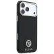 Чехол Guess для iPhone 18 Pro / 17 Pro Grained Round Strass MagSafe, черный