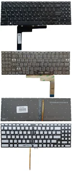 Клавиатура для ноутбука MSI MS-1585 Katana 15 с RGB-подсветкой, US, черная