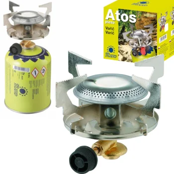 Meva ATOS tūrisma gāzes plītiņa 1.8kW, UKP06011