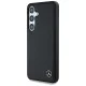 Чехол Mercedes Leather Horizontal Debossed Curves MagSafe для Samsung Galaxy S25 - Черный