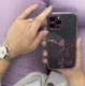 Vāciņš iPhone 12 Pro Max Marble Case, TPU, Marble Pink