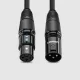 Ugreen AV130 66717 audio kabelis XLR (female) - XLR (male), 2 m, melns