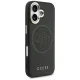 Чехол Guess Perforated 4G MagSafe для iPhone 17 - черный