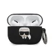 Karl Lagerfeld Silicone Ikonik Case for AirPods Pro, Black