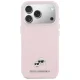 Karl Lagerfeld Karl & Choupette Head Pins Saffiano MagSafe чехол для iPhone 17 Pro – розовый