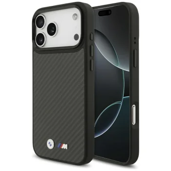 BMW iPhone 17 Pro Max vāciņš M Kevlar Matt MagSafe, melns