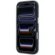 Чехол Karl Lagerfeld Grained Choupette Head Metal MagSafe для iPhone 17 Pro / 18 Pro, черный