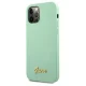 Guess Silicone Vintage vāciņš Apple iPhone 12 Pro Max, Zaļš