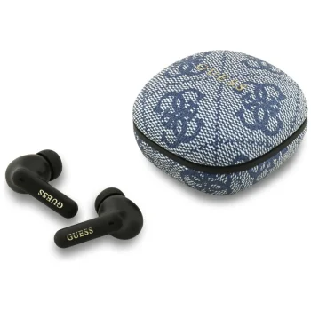 Наушники Guess 4G Classic Metal Logo TWS с ENC – Синие