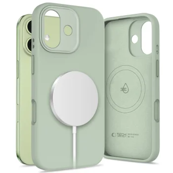 Tech-Protect Uniq MagSafe vāciņš priekš iPhone 17 - zaļš