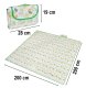 Коврик для пикника и пляжа Bakalu 200x200 см, листья